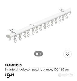 Binari per tende  - Ikea - 6 pezzi.