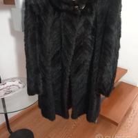 Giacca vera pelliccia visone donna tag  48