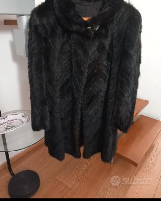 Giacca vera pelliccia visone donna tag  48