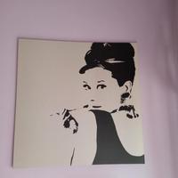 canvas di Audrey Hepburn