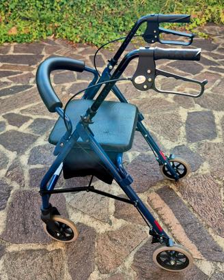 Deambulatore Rollator a ruote grandi come nuovo