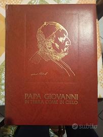 libro copertina in pelle Papa Giovanni