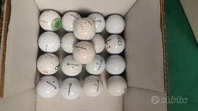 Palline da golf marca TAYLOR MADE, usate, 50 pezzi