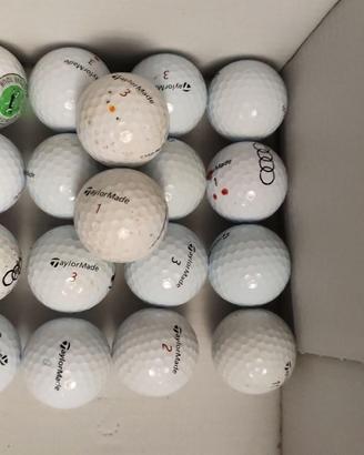 Palline da golf marca TAYLOR MADE, usate, 50 pezzi