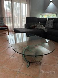 Tavolino in vetro