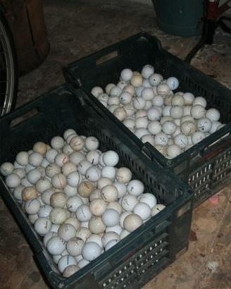 palline da golf varie - varie centinaia