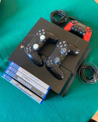 Ps4, 4 giochi 3 controller
