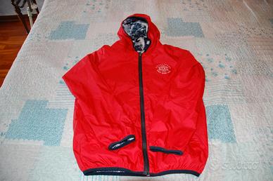 GIACCA IMPERMEAB. BRUMS DOUBLE FACE 14ANNI ROSSA