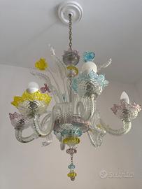 Lampdario Murano orginale