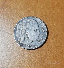 Moneta 20 centesimi Regno d'Italia 