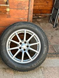 Cerchi e gomme evoque