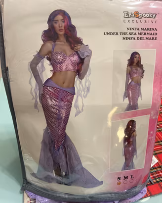 Vestito carnevale da Sirena