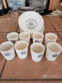Barca set stoviglie nautiche