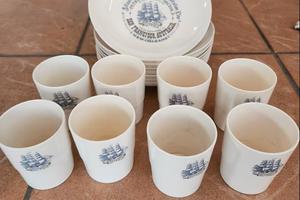 Barca set stoviglie nautiche