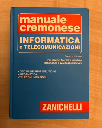 manuale cremonese zanichelli