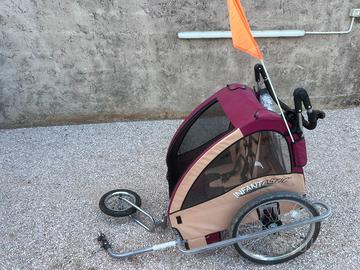 Carrello bici gemelli