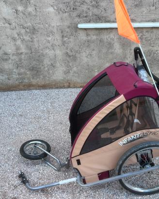 Carrello bici gemelli