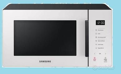 Samsung MG23T5018GE Bianco, Microonde Grill BESPOKE Cottura Sana