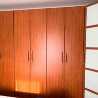 Armadio angolare grande 6 ante + modulo laterale