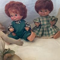 1950'S HUMMEL RAGGY MUFFIN & SHABBY O'HAIR DOLLS