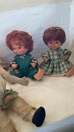 1950'S HUMMEL RAGGY MUFFIN & SHABBY O'HAIR DOLLS