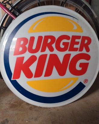 Insegna Burger King 