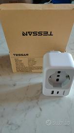 Adattatore presa Inglese/ Irlandese  Spina Italian