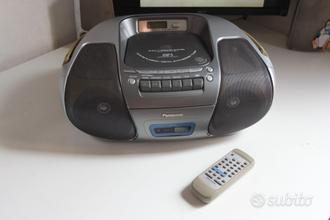 Panasonic RX-D29 portaile Stereo cassette e radio  			