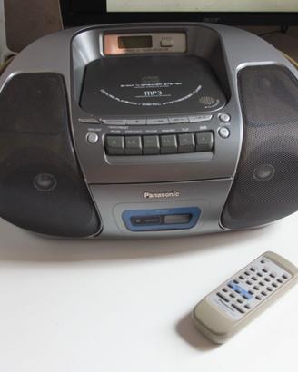 Panasonic RX-D29 portaile Stereo cassette e radio