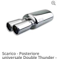 Scarico sportivo auto