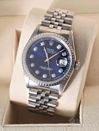 Rolex Datejust 36 mm. - Quadrante Blue Diamond 