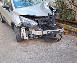 Renault Captur dci sinistrata incidentata