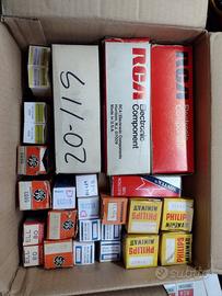 Valvole Mullard, RCA, Amperex, Philips, Telefunken