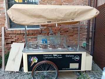 Bici carretto gelato