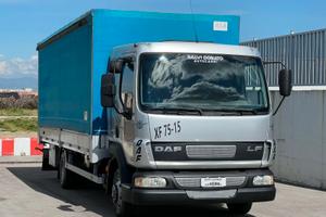 DAF 75.15 cassone centinato alza e abbassa