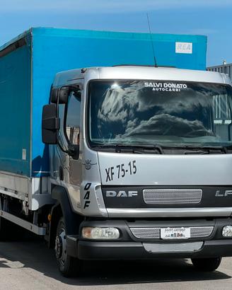 DAF 75.15 cassone centinato alza e abbassa