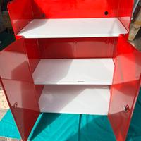 Armadietto e fornello camping