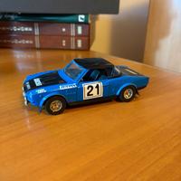 Burago Fia 124 Abarth Rally n.21 Blue 1:24 1972