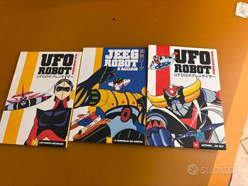 Lotto tre cofanetti ufo robot goldrake