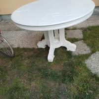Tavolo bianco allungabile 