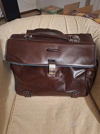 borsa, cartella, in pelle Piquadro