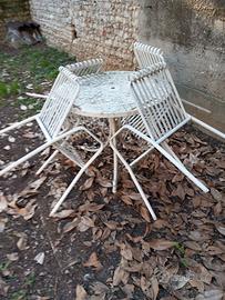 Set sedie giardino