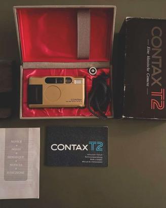 Contax T2 Titanium Gold Edition