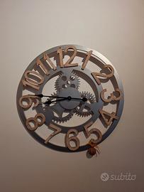 Orologio da Parete - Design a Ingranaggi