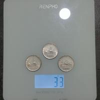 500 Lire Caravelle – ⚖️Lotto da 33 g – Argento 835