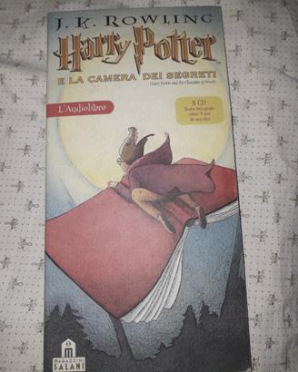 audiolibro "Harry Potter e la camera dei segreti"