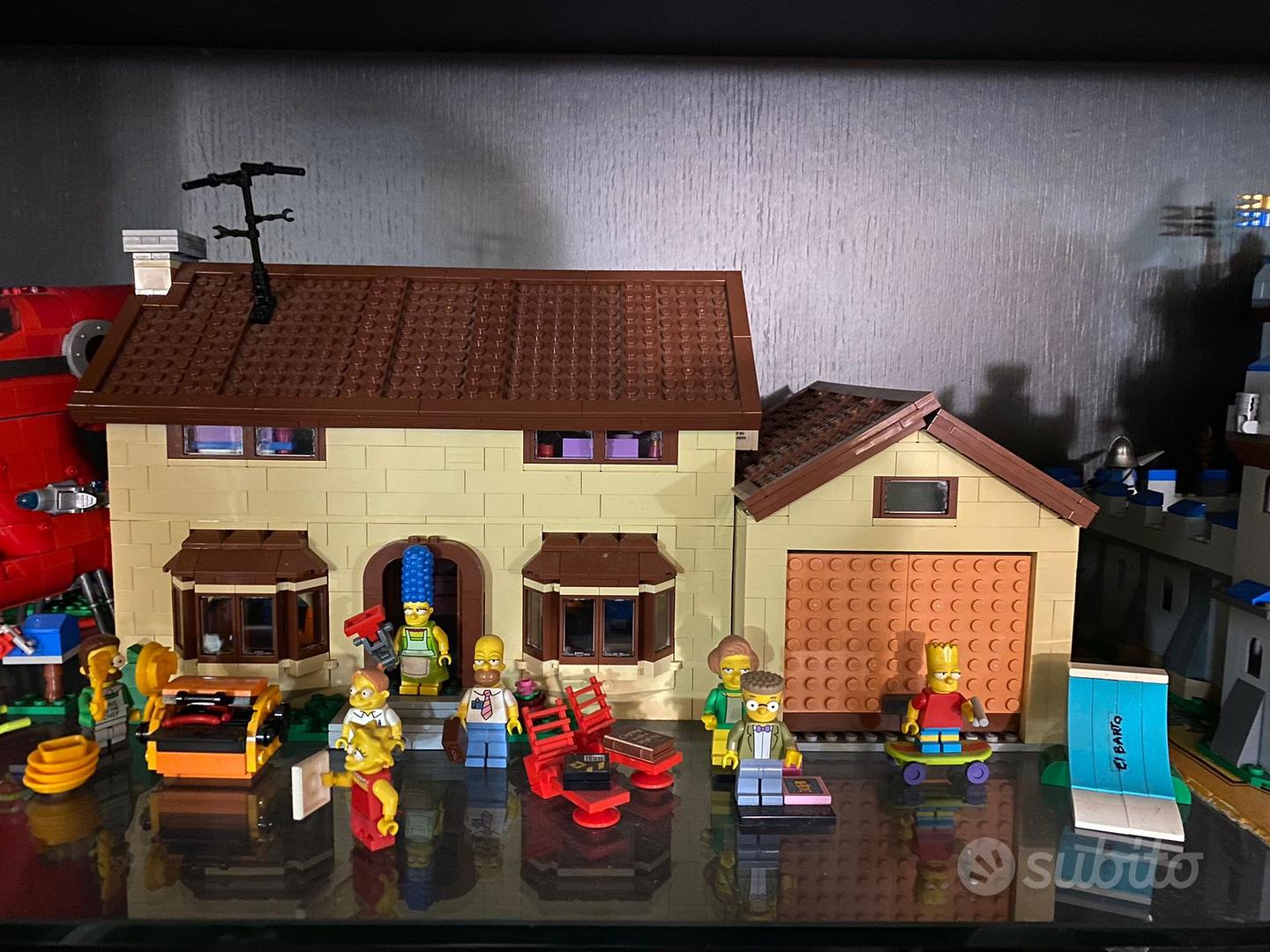 Casa simpson lego deals