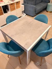 Tavolo Mondo Convenienza 90cmx90 fino 180cm