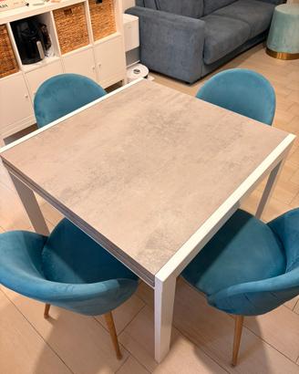 Tavolo Mondo Convenienza 90cmx90 fino 180cm
