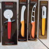 Set 12 coltelli / accessori in ceramica
